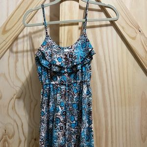 Spaghetti strap cotton dress